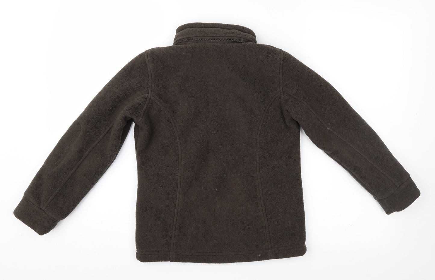 George Girls Brown   Full Zip Hoodie Size 8 Years