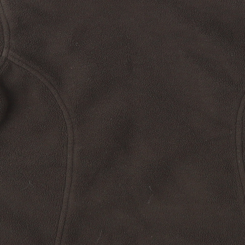 George Girls Brown   Full Zip Hoodie Size 8 Years