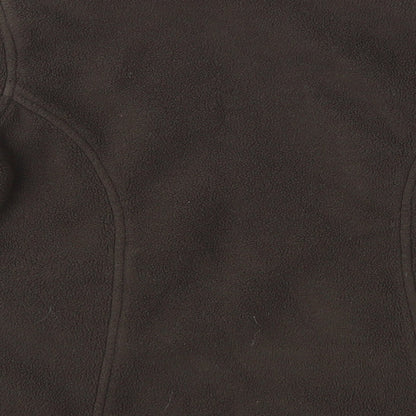 George Girls Brown   Full Zip Hoodie Size 8 Years