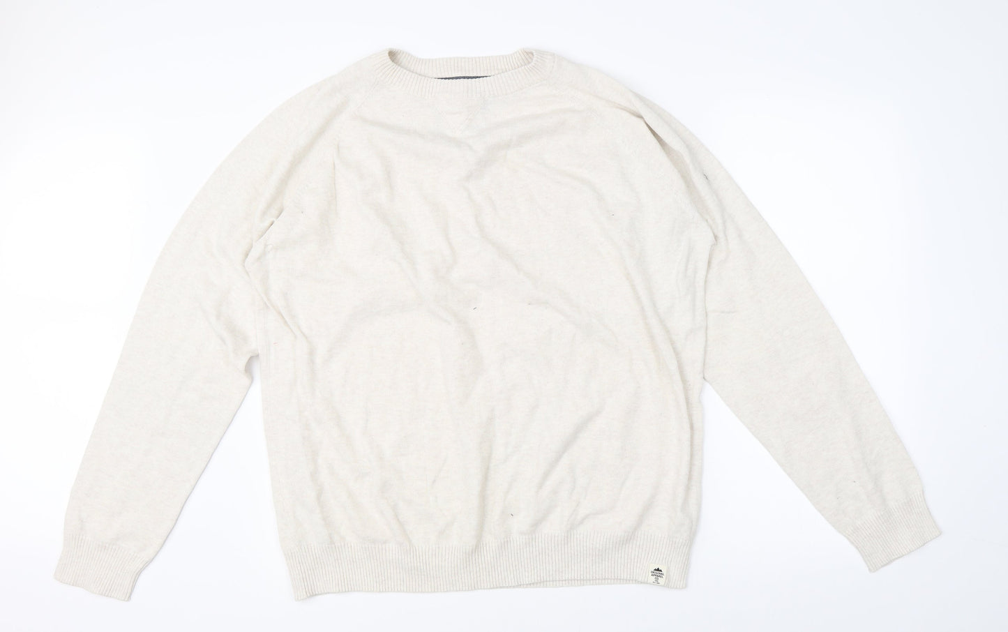 Cedar Wood State Mens Beige   Pullover Jumper Size 2XL