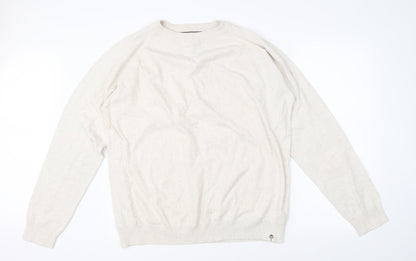 Cedar Wood State Mens Beige   Pullover Jumper Size 2XL