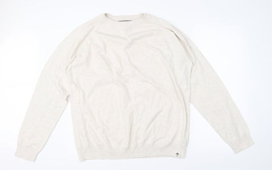 Cedar Wood State Mens Beige   Pullover Jumper Size 2XL