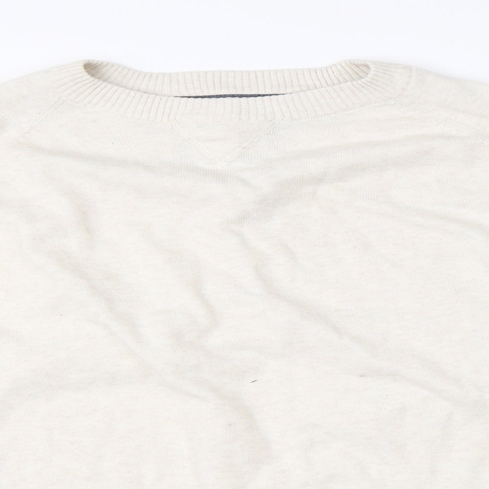 Cedar Wood State Mens Beige   Pullover Jumper Size 2XL