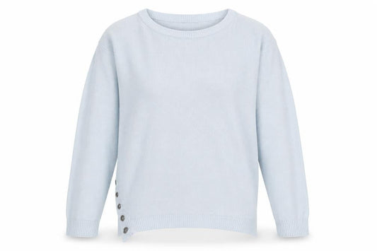 Capsule Womens Blue Pullover Jumper Size L