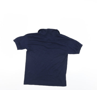 Gildan Boys Blue   Basic Polo