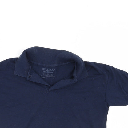 Gildan Boys Blue   Basic Polo
