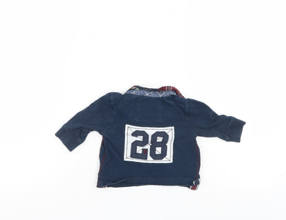 NEXT Boys Blue   Basic Polo Size 3-6 Months
