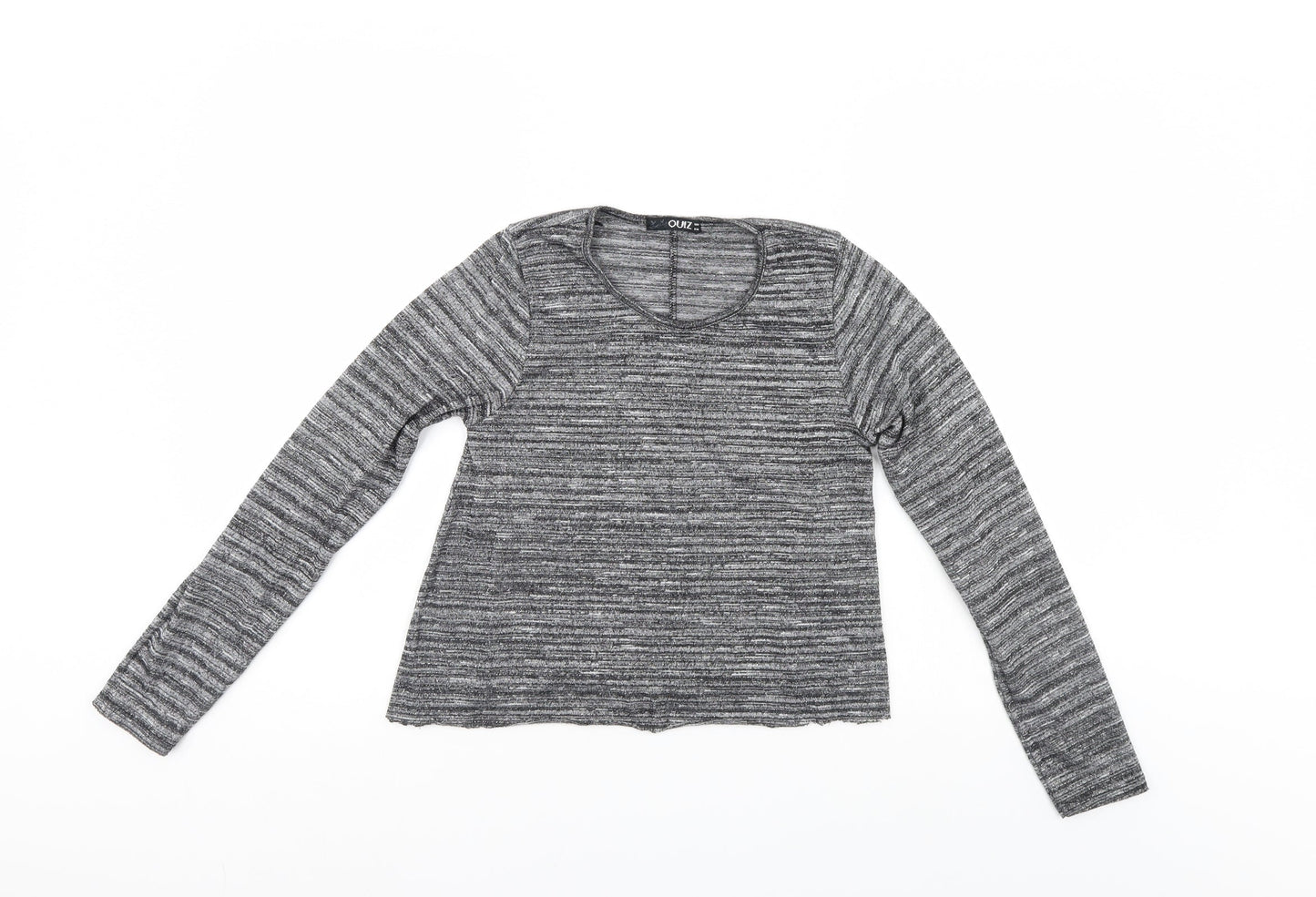 Quiz Womens Grey   Pullover Jumper Size 12