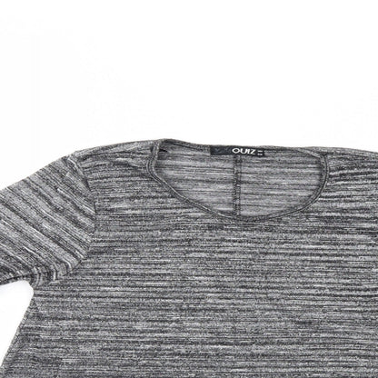 Quiz Womens Grey   Pullover Jumper Size 12