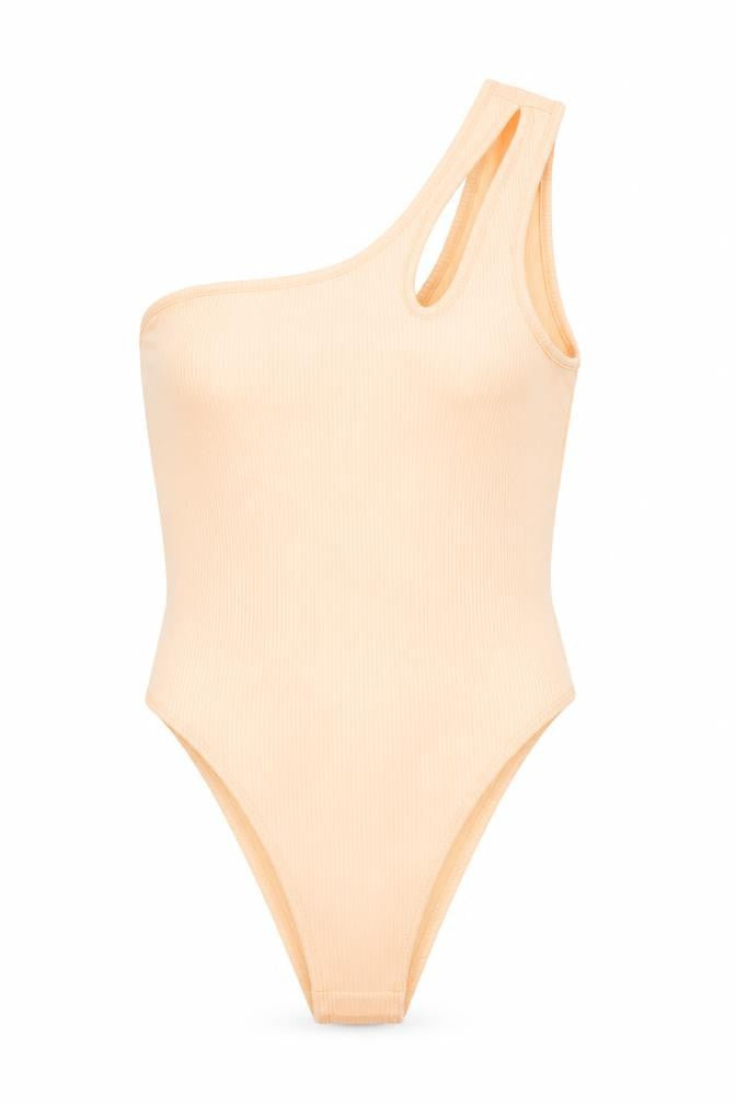 Womens UK Size S Divided One-Piece Orange Bodysuit