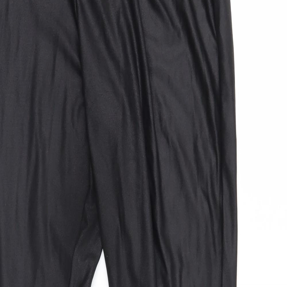 ASOS Womens Black   Cropped Leggings  L24 in