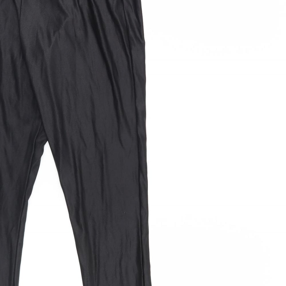 ASOS Womens Black   Cropped Leggings  L24 in