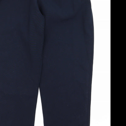 Womens UK Size 18 Preworn Regular Fit  Black Trousers