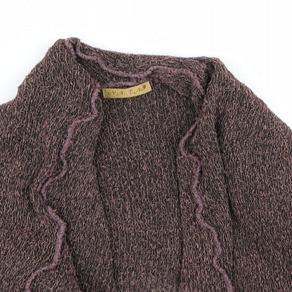 nata Womens Brown   Cardigan Jumper Size 12