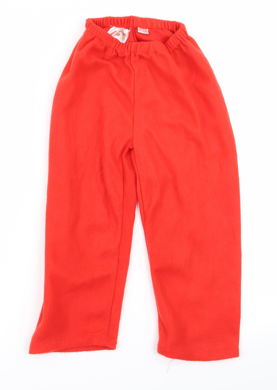 Preworn Boys Red   Snow Pants Trousers Size 3 Years - santa