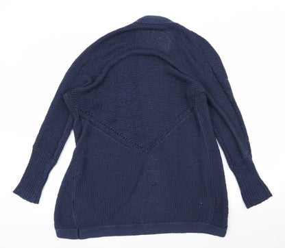 Linea Womens Blue   Cardigan Jumper Size L
