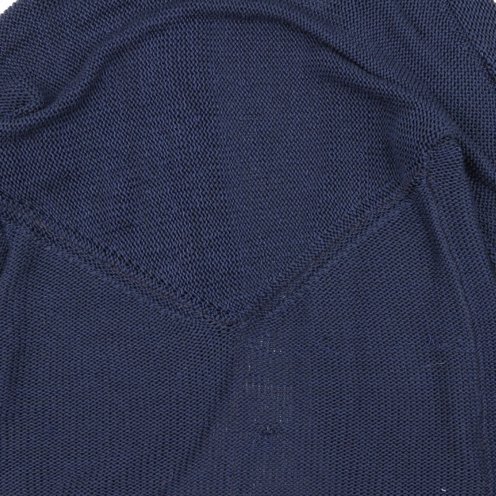 Linea Womens Blue   Cardigan Jumper Size L