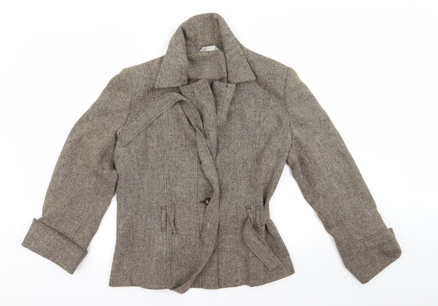 MIA Womens Beige   Jacket  Size 16