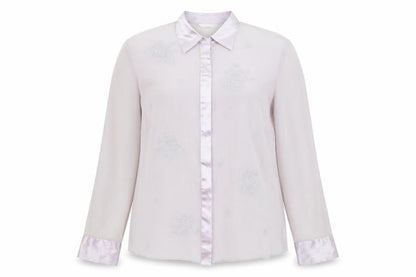 Womens UK Size 14 m&s Purple Basic Blouse