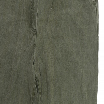 Polar Womens Green   Trousers  Size 16 L27 in - v