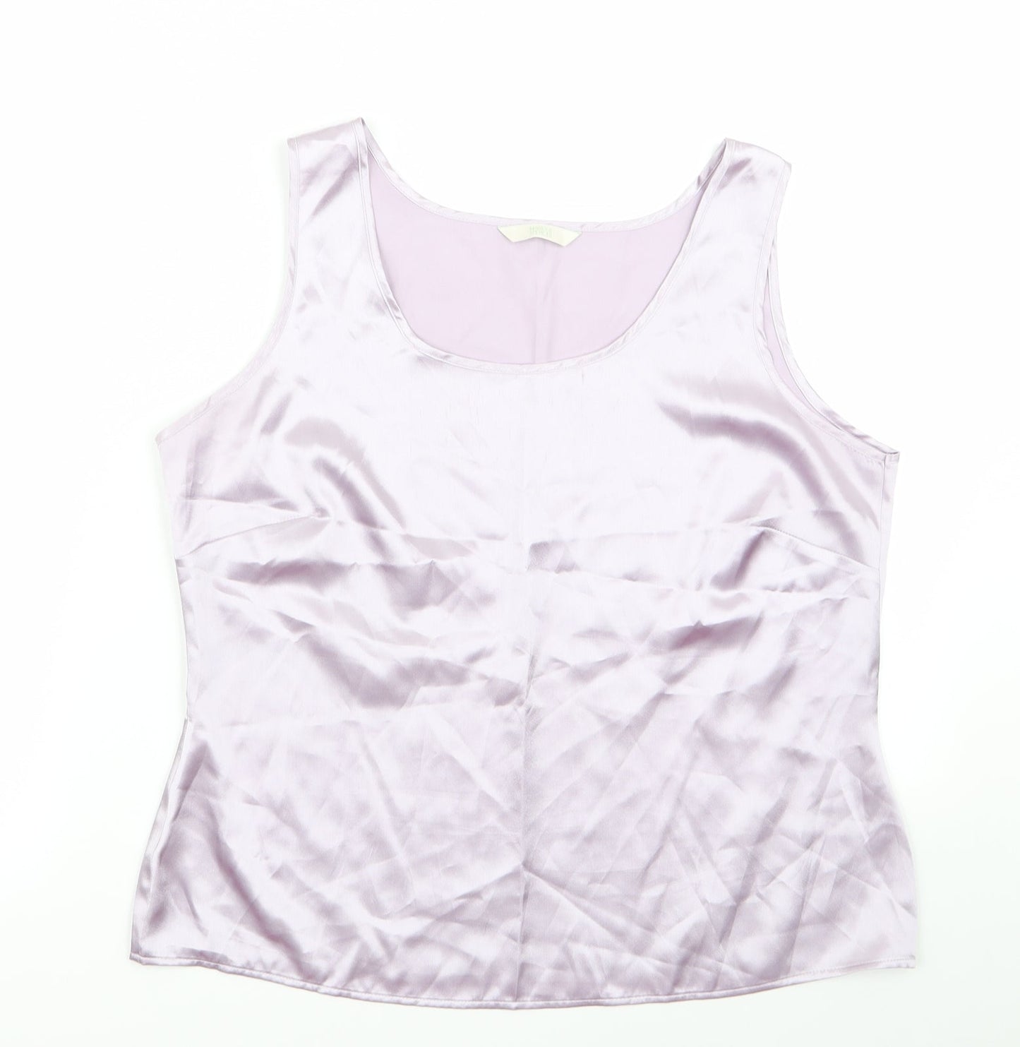 m&s Womens Purple   Tunic Blouse Size 14