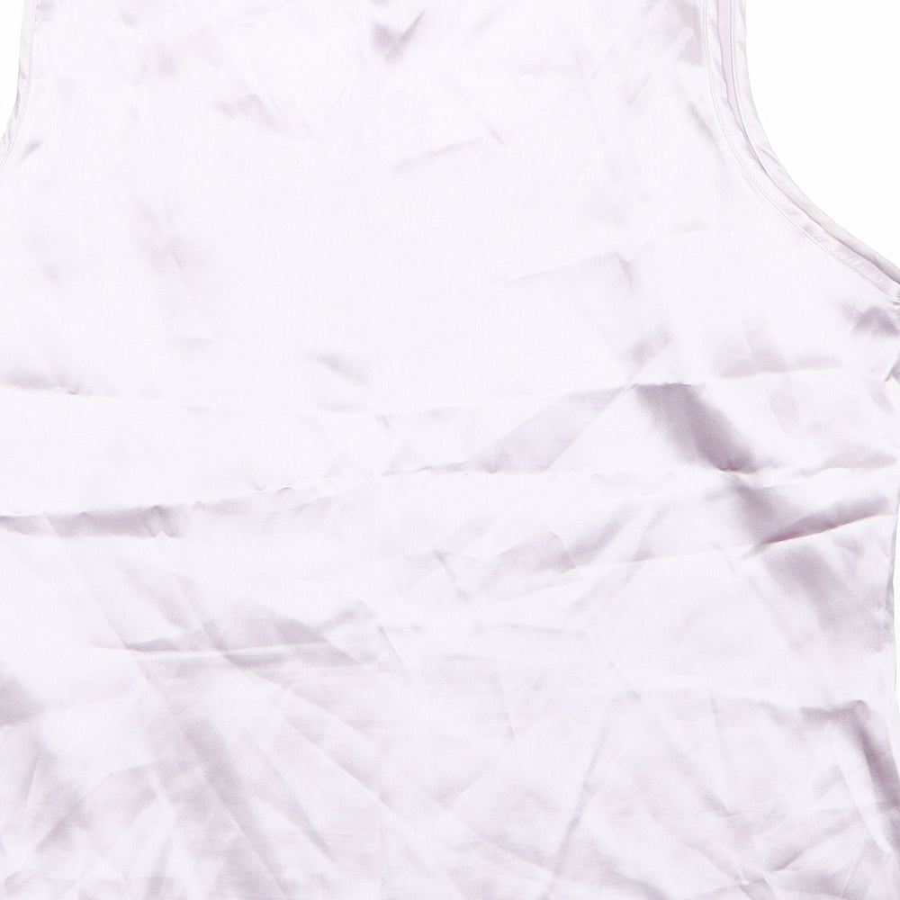 m&s Womens Purple   Tunic Blouse Size 14