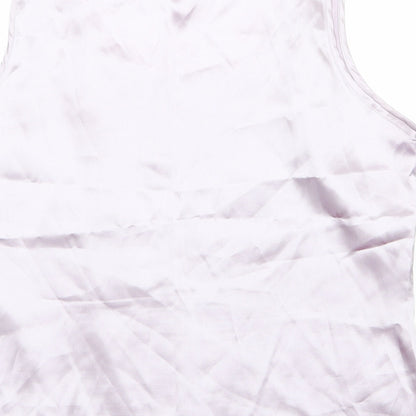 m&s Womens Purple   Tunic Blouse Size 14