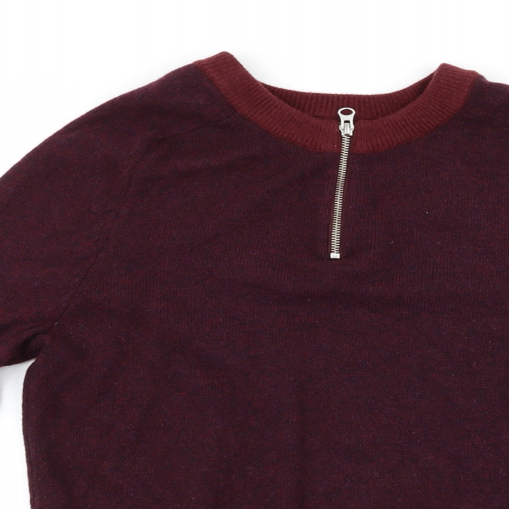 Preworn Womens Red   Pullover Jumper Size S