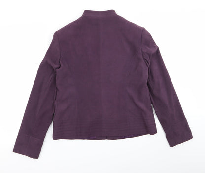 Womens UK Size 14 bonmarche Purple Jacket