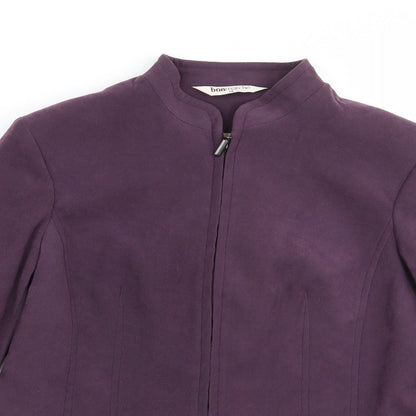 Womens UK Size 14 bonmarche Purple Jacket