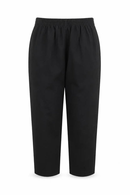 Womens UK Size 12 Preworn Regular Fit  Black Trousers
