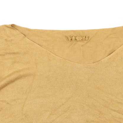 Preworn Womens Yellow   Cardigan Jumper Size M