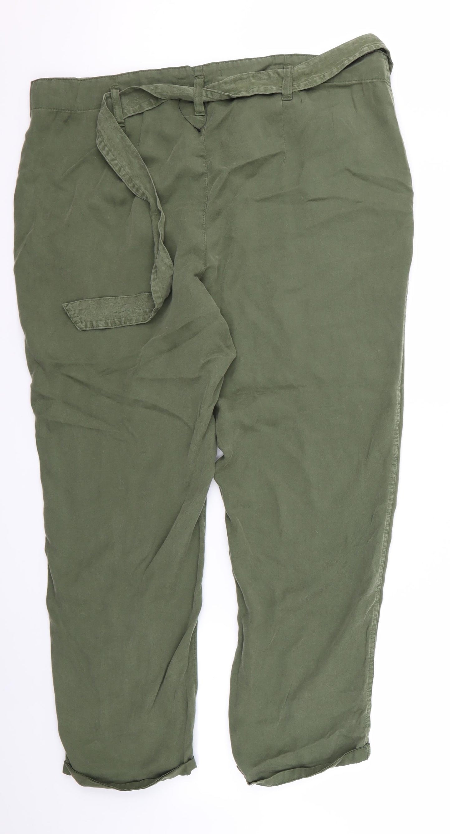 George Womens Green   Trousers  Size 40 L28 in