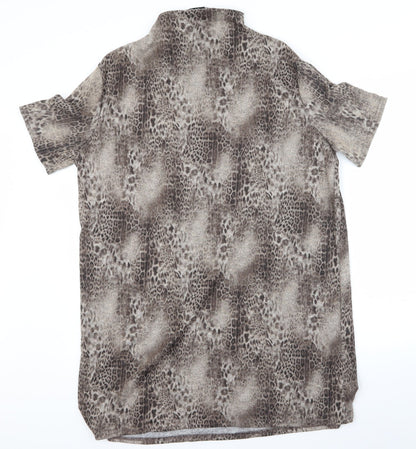 Womens UK Size 16 Select Beige Basic T-Shirt