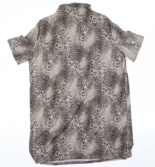 Womens UK Size 16 Select Beige Basic T-Shirt