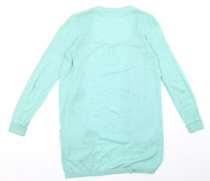 New Look Womens Green   Cardigan Jumper Size 8