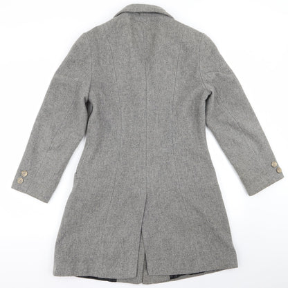 Clockhouse Womens Grey   Overcoat Jacket Size 10