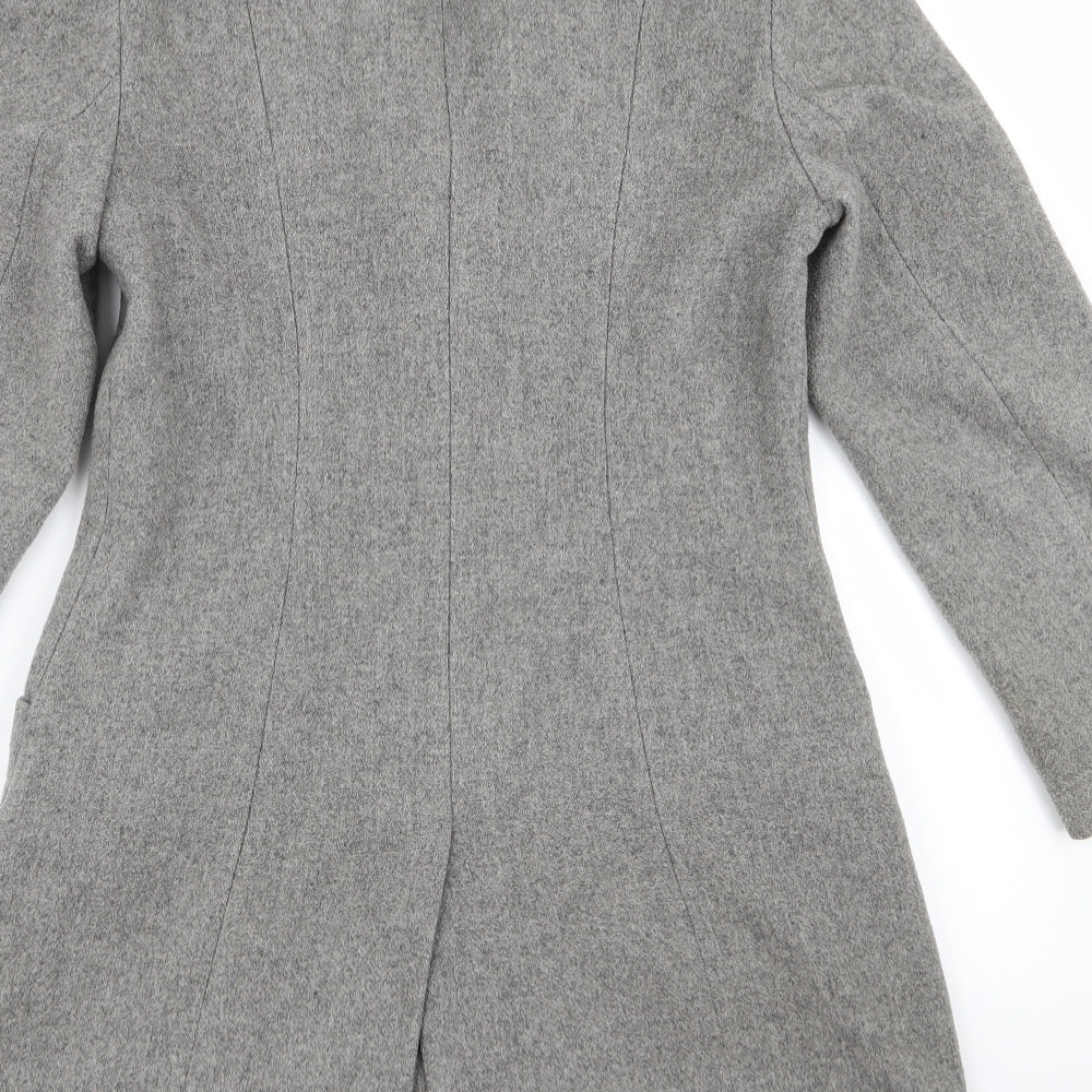 Clockhouse Womens Grey   Overcoat Jacket Size 10