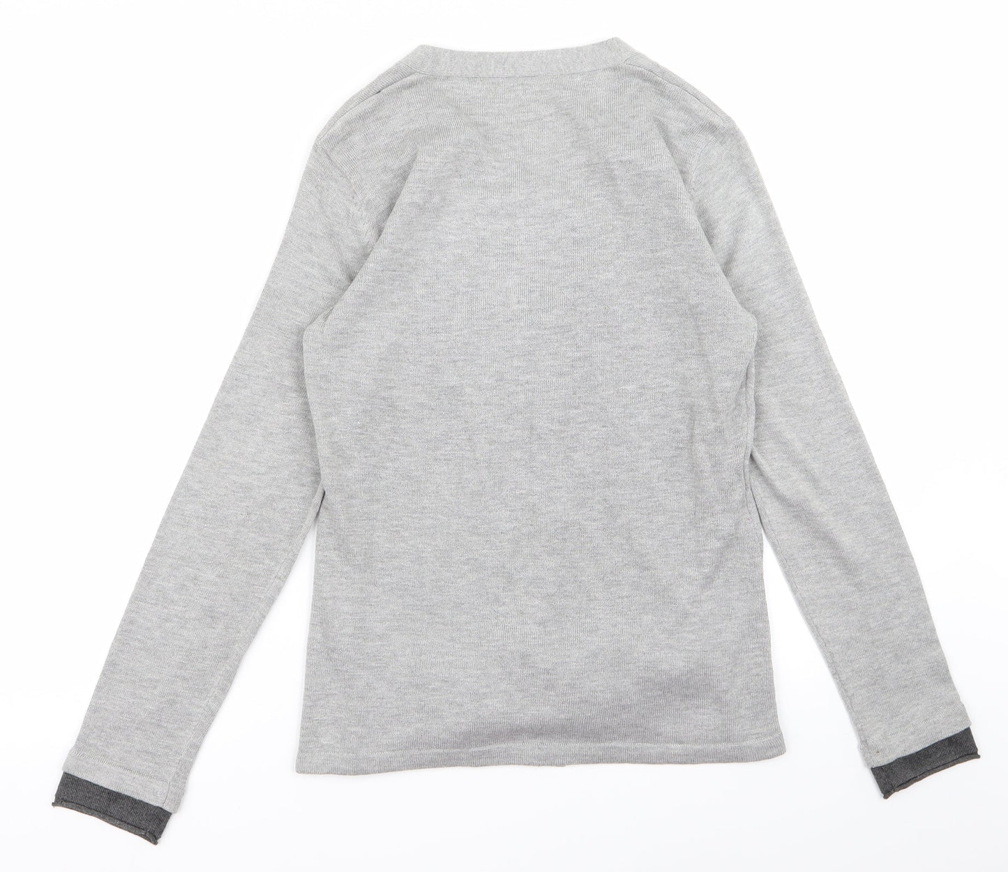Preworn Womens Grey   Cardigan Jumper Size M