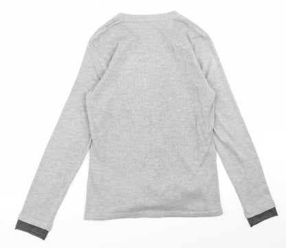 Preworn Womens Grey   Cardigan Jumper Size M