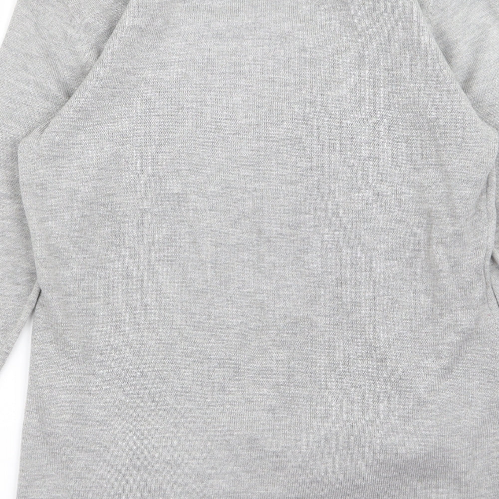 Preworn Womens Grey   Cardigan Jumper Size M