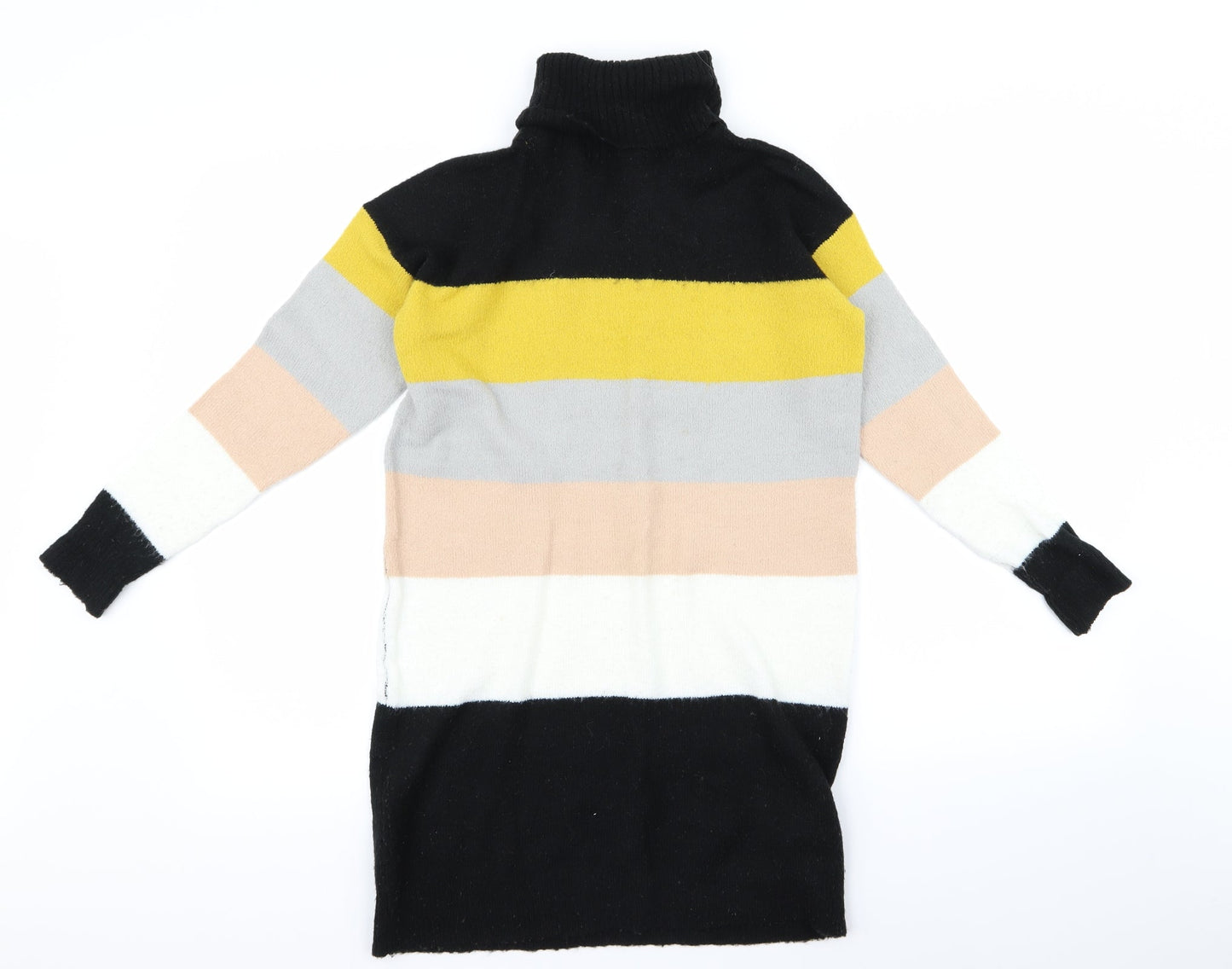 Select Womens Multicoloured Striped  Pullover Jumper Size 8