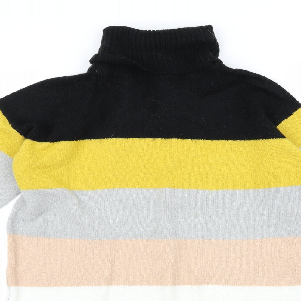 Select Womens Multicoloured Striped  Pullover Jumper Size 8