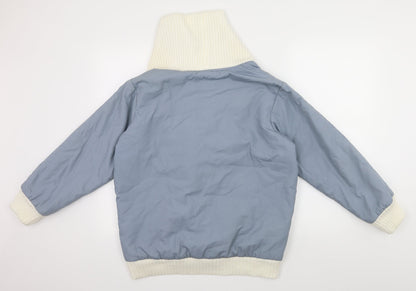 Top Lady Womens Blue   Jacket Coat Size 14