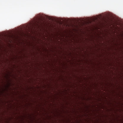 TU Womens Red   Pullover Jumper Size 14