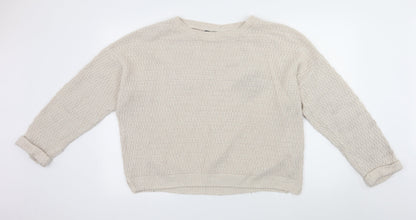 New Look Womens Beige   Pullover Jumper Size 18