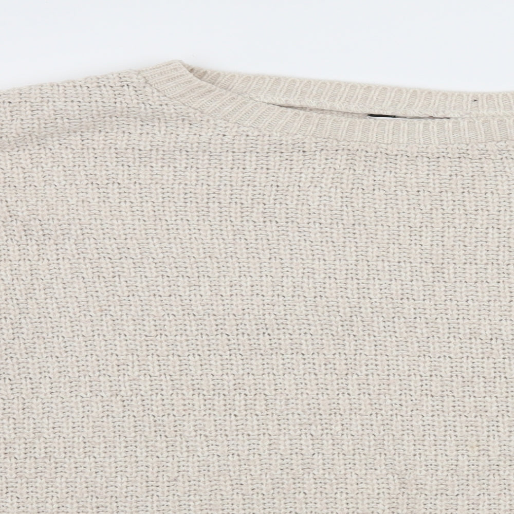 New Look Womens Beige   Pullover Jumper Size 18