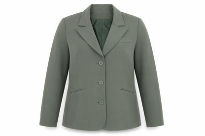 Womens UK Size 16 Classics Regular Green Suit Jacket