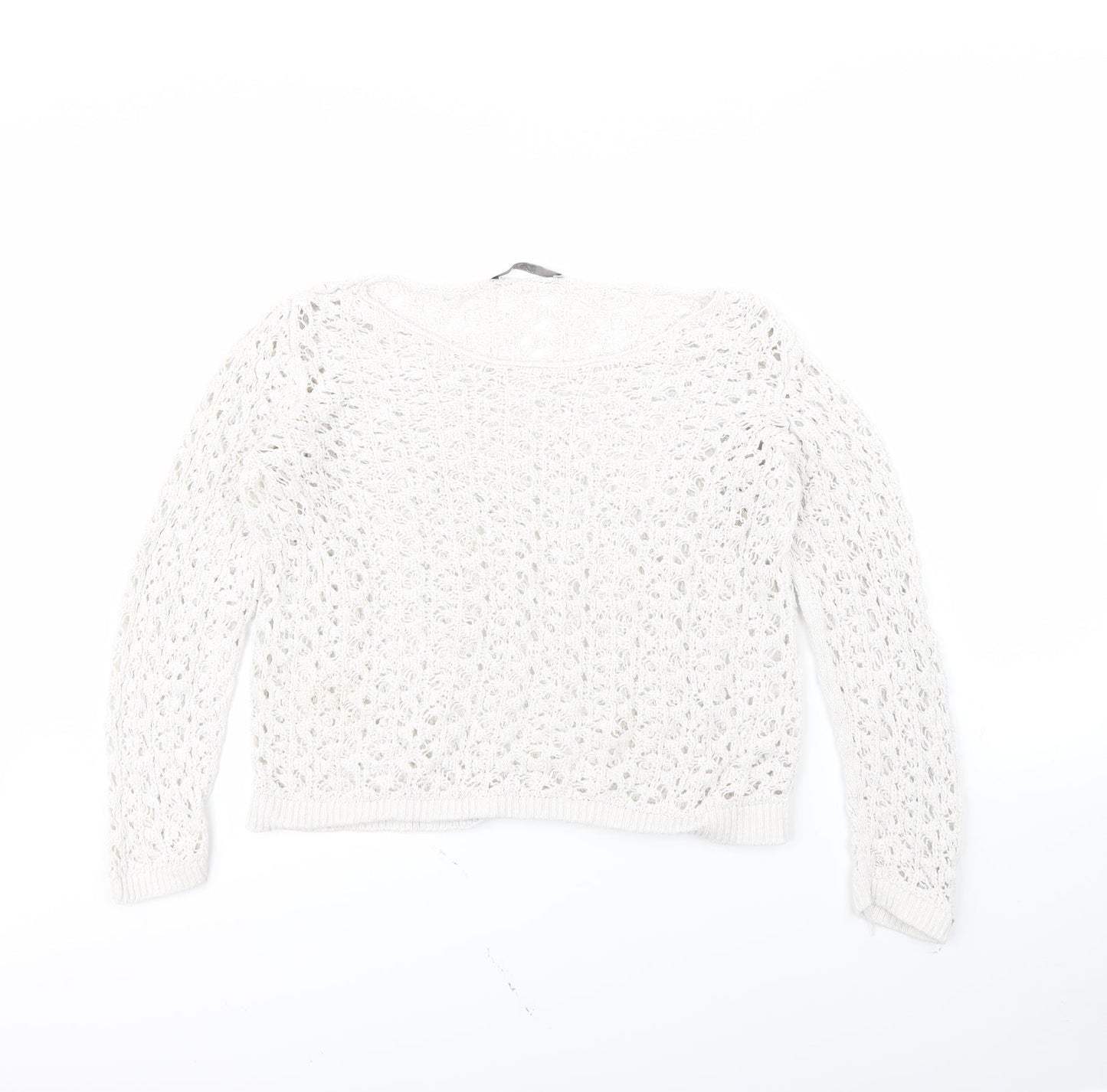 George Womens White   Pullover Jumper Size 14