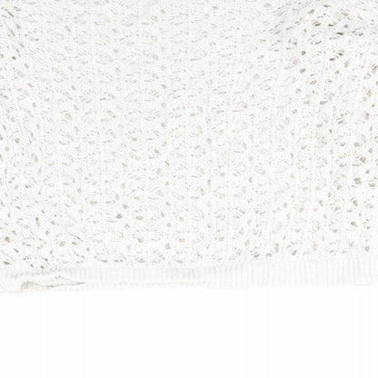 George Womens White   Pullover Jumper Size 14